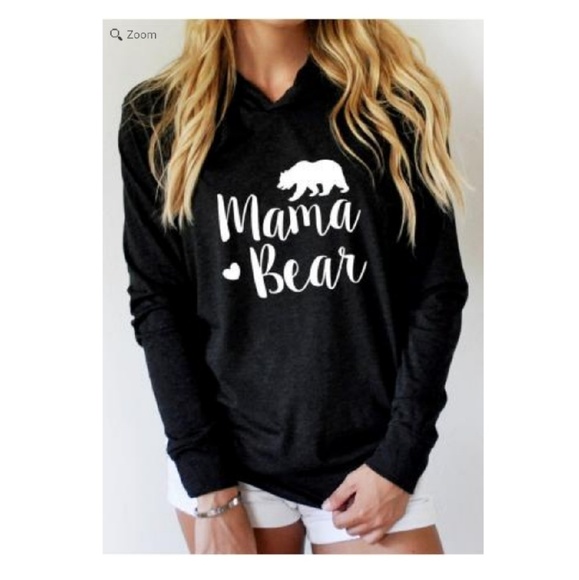 Tops - Mama Bear Long Sleeve Hoodie